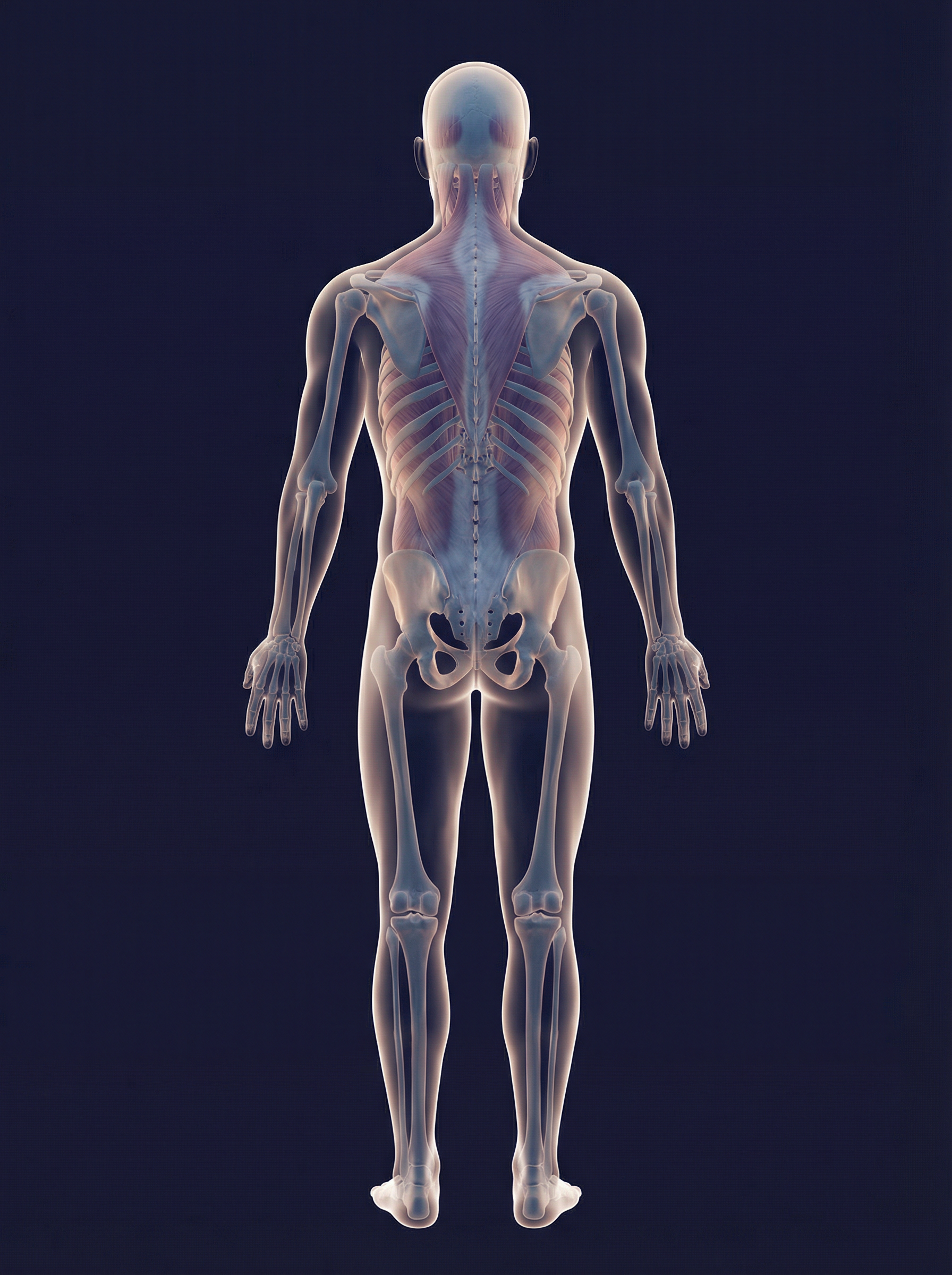 Human Anatomy Back View