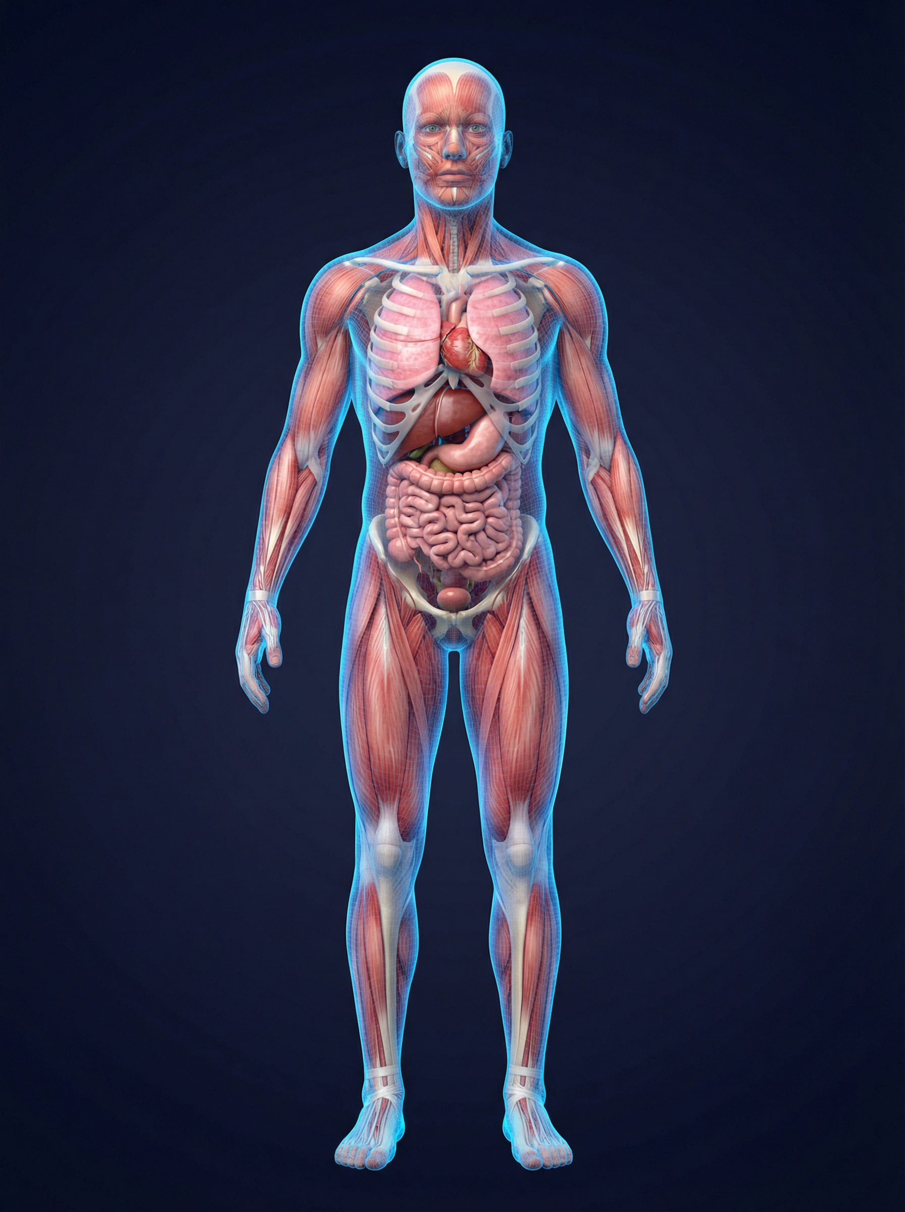 Human Anatomy Front View